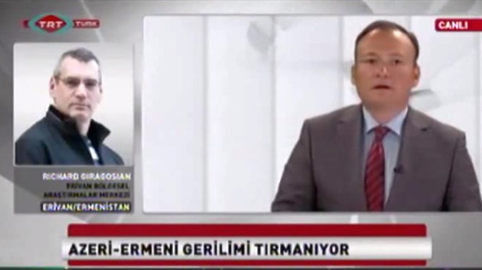 RSC ASSESSES RECENT KARABAKH CLASHES FOR TURKISH TV