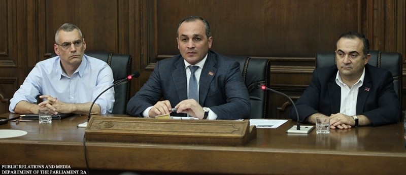 RSC PARTICIPATES IN ARMENIAN PARLIAMENT PRESS CONFERENCE