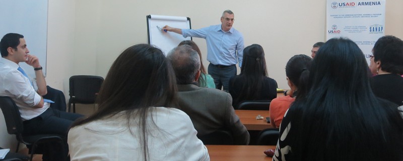 TRAINING FOR ARMENIAN PARLIAMENTARY STAFF